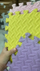 BLUE WHALE  โฟมยางจิ๊กซอว์ ขนาด 30x30cm แผ่นรองคลาน แผ่นยางรองคลาน แผ่นโฟมปูพื้น จิ๊กซอว์กันกระแทก ปูห้องเด็ก  แผ่นปูพื้นฟิตเนส แผ่นโฟมจิ๊กซอว์ปูพื้นEVA100% แผ่นพื้นกันกระแทก แผ่นโฟมกันกระแทกมีขอบปิดไม่ต้องจ่ายเพิ่ม มีกันลื่น