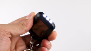 (Bisa COD) TaffLED Gantungan Kunci dengan Flashlight Mini LED Solar Power Rechargeable