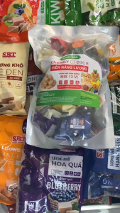 Bịch 1kg Lương Khô  mix 13 Vị Xuất xứ Việt Nam SẢn xuất bởi công ty SBT