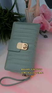 Dompet Wanita IZORA Free Tali Pendek Bahan Leather premium