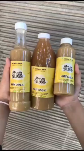 Jus Bawang Putih Tunggal Paket 2 Botol Kemasan 350ml / Jus Herbal Bawang Putih Tunggal 350ml 2 Botol