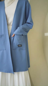 Outer Muslimah Hijacket dayana Luaran Panjang Hijaber Blazer