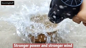168v Cordless Electric Blower Turbo Wind Power Handheld Hurricane Water Blower Dust Blower Water Turbine Storm Gun 暴力吹风机