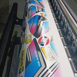 STIKER STRIPING DECAL NEW VIXION LIGHTNING NVL TAHUN 2013-2014 RAINBOW
