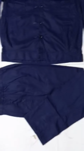 QUẦN ÁO BẢO HỘ LAO ĐỘNG MAY ĐỒNG PHỤC BẢO HỘ LAO ĐỘNG VẢI KAKI LOẠI 1 MÀU TÍM THAN