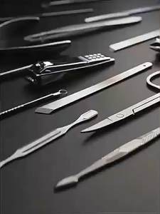 Newyorkbigsale เซ็ตกรรไกรตัดเล็บ ตัดขนจมูก ที่แคะหู ที่กดสิว ที่ขูดส้นเท้า เซ็ต 19 ชิ้น No.Y2025