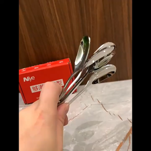 Muỗng Cà Phê Đầu Dài Inox304 Muỗng Trộn Muỗng Gia Vị Muỗng Trà Sữa Muỗng Tráng Miệng Không Gỉ Cán Dài 205cm DÀY ĐẸP