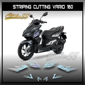 STIKER VARIO 160 NEW CUTTING STICKER VARIO 160 SIMPLE MINIMALIS / STRIPING CUTTING HONDA VARIO 160 LIST