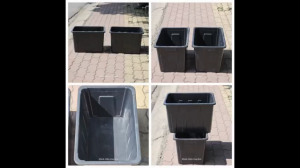 Chậu Nhựa Trồng Rau Aquaponics 50 lít 25x50xH34cm giải pháp tối ưu cho người thích trồng rau sạch