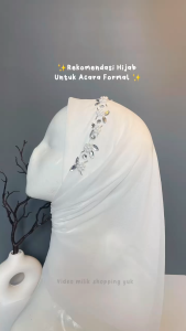 Segi Empat Payet & Bella Payet Mutiara: Aksesori Wanita Elegan