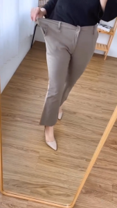 BASIC PANTS TERLARIS CELANA CUTBRAY BAHAN KATUN KOMBAT STRECT CELANA PANAJANG WANITA TERBARU 2023