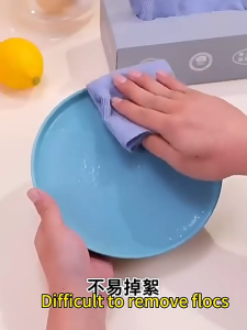 20 PCS Kitchen Towel Reusable Cleaning Cloth Multi-Functional Wipes Microfiber Dishwashing Home Kitchen Cleaning Cloth