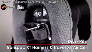 Dive Rite Transpac XT BCD Set บีซีดีแบบวิง น้ำหนักเบา ถุงลม XT 25lb