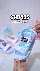 SHB425 Sepatu Sendal Karet Anak Perempuan Import Sandal Gunung Anak Cewek Holo size 24-33 2-7tahun