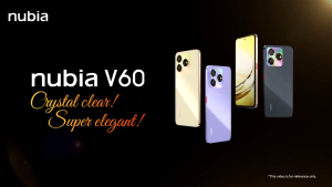 Nubia V60 (20GB (8+12) | 16GB (6+10) + 256GB ) 32MP Selfie Camera l Sky-mirror Glass Exquisite Design Original Nubia Malaysia Warrant