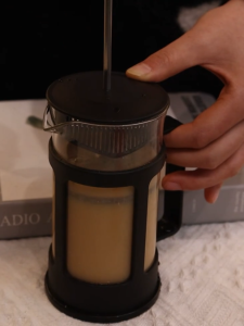 350/600ml French Press Coffee Pot with Filter - Brewing Coffee Maker - Heat Resistant Press Kettle - Hand-brewed Milk Coffee Maker