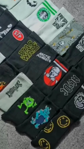 Kaos Kaki Oldschool Motif Skate Merk Panjang Premium - Hosela Project