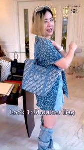 กระเป๋าสะพายข้าง/กระเป๋าถือ หนัง PVC CANVAS รุ่น SNOWEY (มี 6 สี) | กระเป๋าแฟชั่น ผู้หญิง