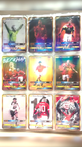Manchester United (Legends) x Pokemon GX Cards (Bundle of 9 Cards)