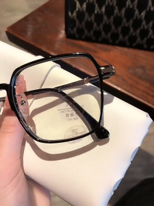 Kacamata Anti Radiasi Wanita Gaya Korea persegi Fashion Kacamata