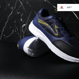 Oxwell Hydrolicus - Sepatu Sneakers Olahraga Lari Running Pria dan Wanita Dewasa Full Navy