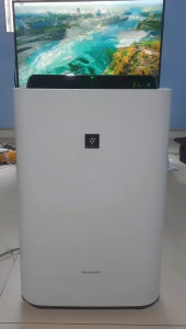 Máy lọc không khí tạo ẩm SHARPIP KC-D50-W INVERTER   54W NỘI ĐỊA NHẬT SIÊU KHỎE ĐÃ QUA SỬ DỤNG CHUYỂN ĐIỆN 220VMÀNG LỌC ZIN- MÀNG LỌC THAY MỚILỌC BỤITẠO ẨMTẠO ION DIỆT KHUẨNKHỬ MÙI. CÓ BÁN MÀNG LỌC MỚI  TRONG GIAN HÀNG