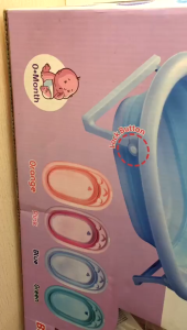 KANDILA KDL-001 Folding Baby Bath Tub KDL001