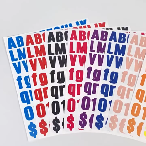 Alphanumeric A-Z 0-9 Letter Number Alphabet Sticker Wedding Birthday Festival Party BOBO Balloon Decoration Nombor 字母贴纸