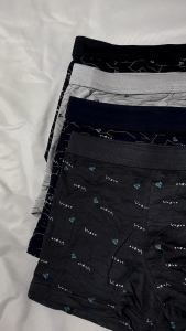 6 pcs boxer pria TOP QUALITY bahan dingin dan elastis - Dalaman boxer pria kekinian