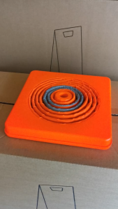 70 ซม กรวยจราจรแบบพับได้ ฐานเสริมแรง กรวยจราจรแบบสะท้อนแสงแบบพับได้ ผ้าสะท้อนแสง กรวย กรวยพับได้ กรวยนิ่ม