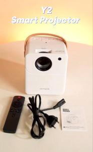 Proyektor mini proyektor T2 Android Proyektor WIFI 4K 8000 Lumens Rumah Pintar LED Home Theater