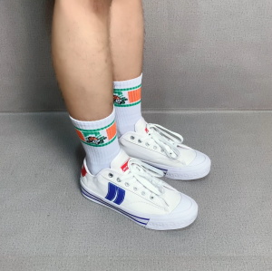 Dorks Metro Low Full White - Sepatu Sneakers Casual Pria Wanita Sepatu Sekolah Dorks