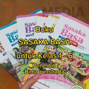 Buku Bahasa Sunda - SASAKA BASA untuk SD/MI kelas 2 (Bima Pershada)