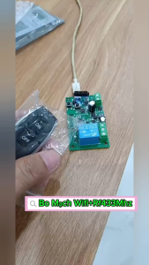 Mạch Điều Khiển Từ Xa Qua Wifi RF433Mhz dùng App Ewelink DC 5V/5V-32V có sẵn