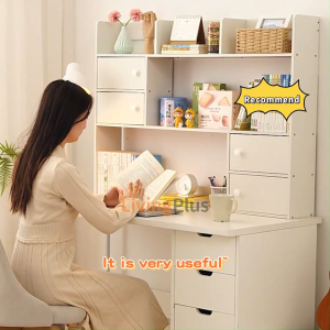 Desk Organizer Table Rack Desktop Shelf Rack Table Organizer Rak Buku Atas Meja Office Table Organizer Bookshelf With Doors Book Rack