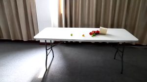 Meja Lipat Aluminium 120CM Meja Camping Outdoor Meja Koper Portabel Meja Jualan Serbaguna Kaki Bulat