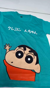 MONSTAHOP KIDS ( Kaos Anak ) Kaos Anak Laki-Laki Perempuan Motif SINCHAN GAMBAR BAWAH Bahan 24s