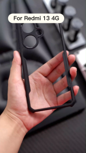 For Redmi 13 Xundd Case Shockproof Case For Redmi13 4G Case Transparent Bumper Phone Cover Anti-scratch Dustproof Shell Cover