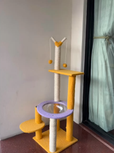 MIAW COCA COLA Rumah Kucing Cat Tree Villa Kucing Cat House Mainan Kucing Berkualitas Import Cat