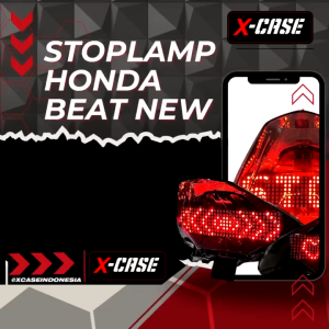 STOPLAMP ALL BEAT NEW ANIMASI TEXT 17 18 MODE OTOMATIS 3 IN 1 SEN RUNNING PNP PLUS FLASHER SEN