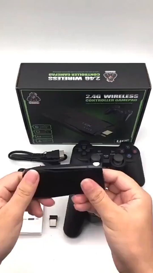 4K HD Home Game Console Wireless Double Gamepad 32/64G 20000 game Support Multiple HDMI TV Projector M8 Video Game Console Retro Handheld Game Console For PS1/GBA/FC