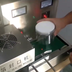 Induction Cap Sealer Conveyor