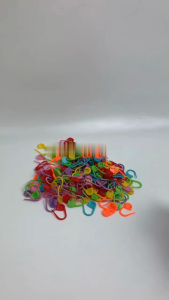Klik-Beli (ISI 30 PCS) Peniti Plastik Pin Hijab Peniti Pengait Masker Multiwarna Penanda Rajutan Stitch Marker