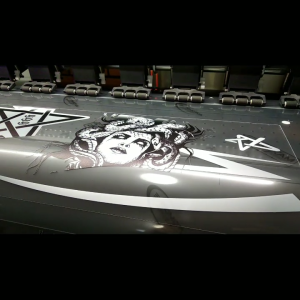 STRIPING UV TRANSPARAN GENIO MOTIF KUROKAWA TERKINI - SGN-UV - GSI