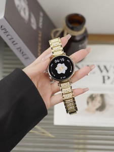 20mm/22mm Diamond Metal Strap for Huawei Watch GT3 GT4 46mm 41mm 3 4 Pro Wristbands Fashion band