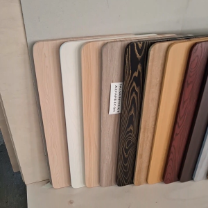 Meja Mini Bar Lipat Dinding Motif Kayu