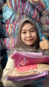 ASSRASHOP - Celana Dalam Wanita Katun Lembut 12 Pcs