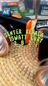 Luby Senter Cas Kepala Super Terang / Headlamp LED Waterproof - L2877