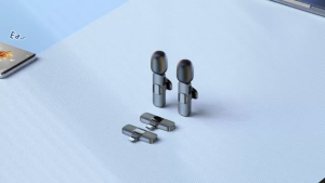 Professional Wireless Lavalier Microphone Cordless Omnidirectional Condenser Recording Mic for Interview Video Podcast