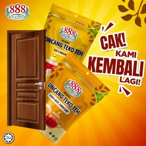 888 Uncang Teko Teh "KAW" (2.3g x 20s / 50s)